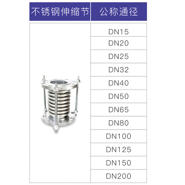 不銹鋼伸縮節2